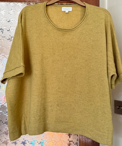Top monsoon giallo senape - top,