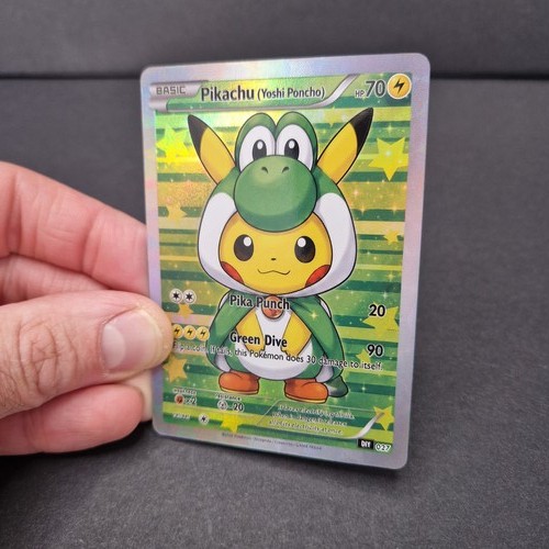 Pikachu yoshi poncho custom - pikachu,