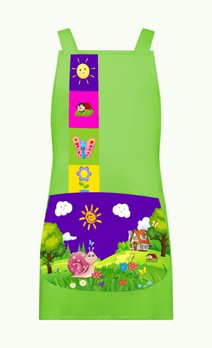 Grembiule maestra asilo poncho