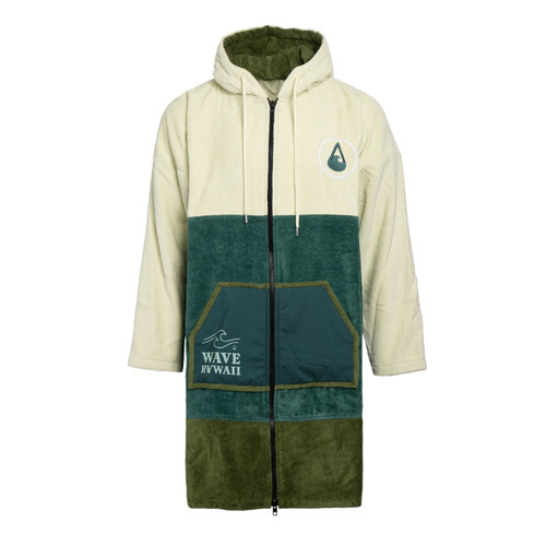 Poncho wave hawaii zip - poncho,