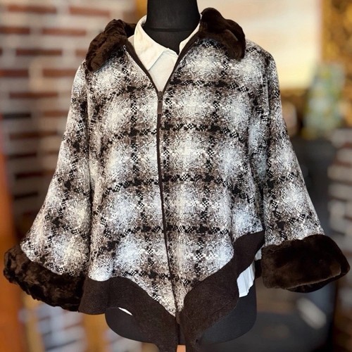 Giacca mantello poncho vintage - giacca,