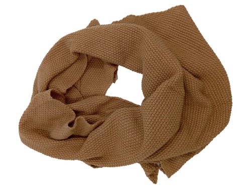 Poncho mjus maglia cammello - mjus,