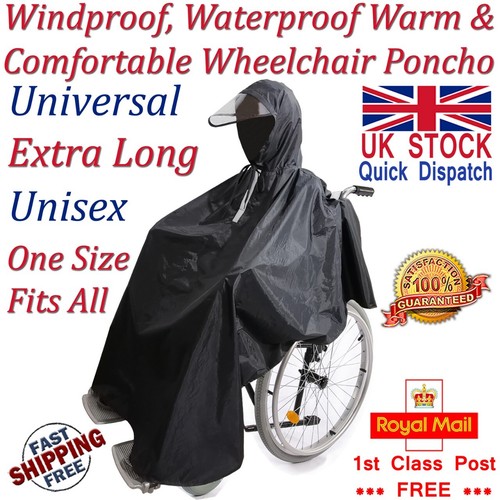 Poncho per sedia rotelle - sedia, a