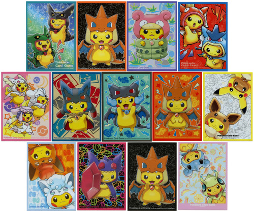 Poncho pikachu master set - poncho,