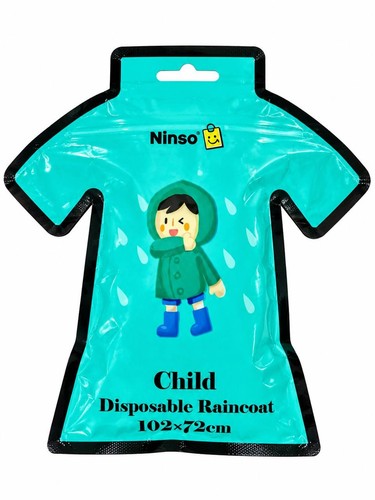 Poncho antipioggia monouso per
