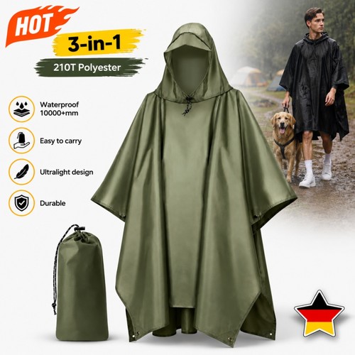 Poncho antipioggia poncho con