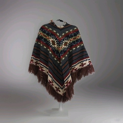 Poncho con cappuccio