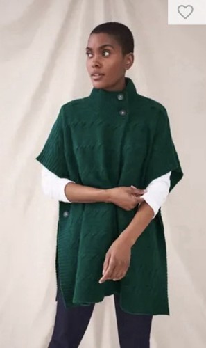 Poncho cape verde nuovo con - poncho,