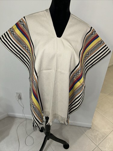 Poncho colombiano unisex