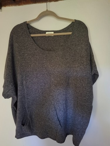 Maevy charcoal grey wool silk - maevy,