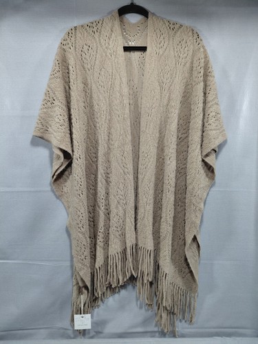 Poncho scialle maglia con - scialle,